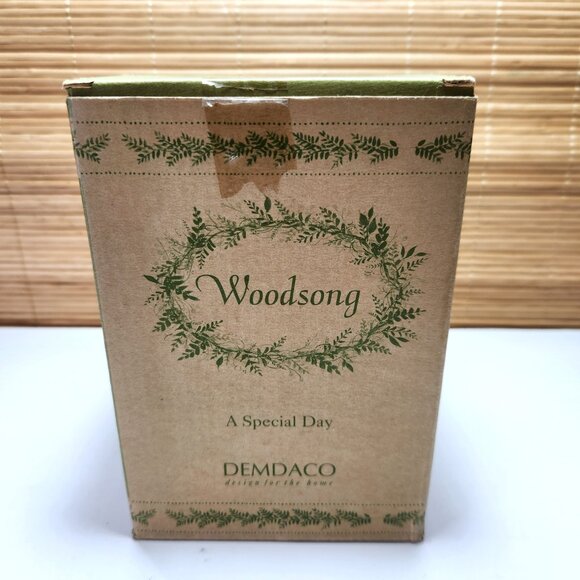 Demdaco Woodsong Designs Rabbit Figurine A Special Day Collectable Vintage 2002 - Picture 6 of 8